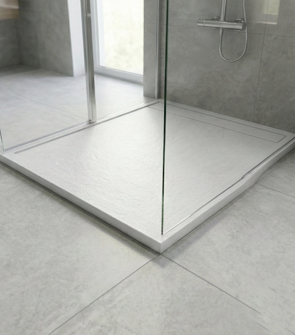 Base de Duche Rectangular de Resina (Textura Pedra) - Image 5